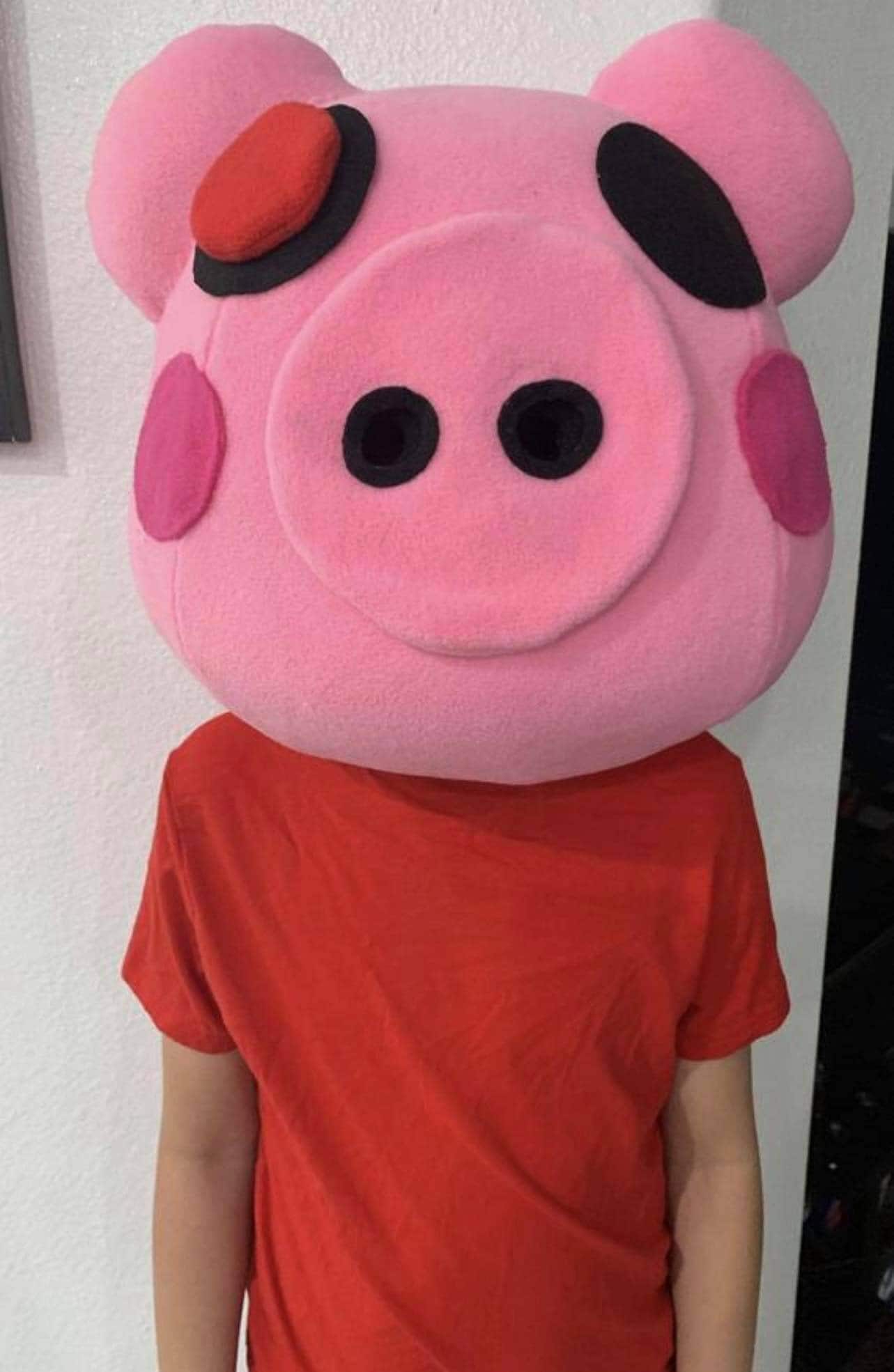 Roblox Piggy head mask custom made to order -  Portugal