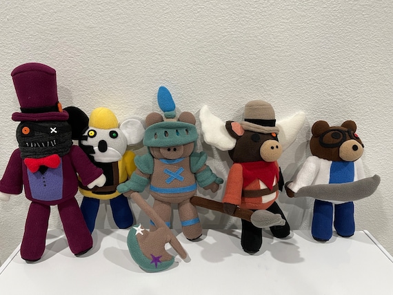 Plush Buff Noob: New Roblox Muscle Noob Plushie Toy Handmade 