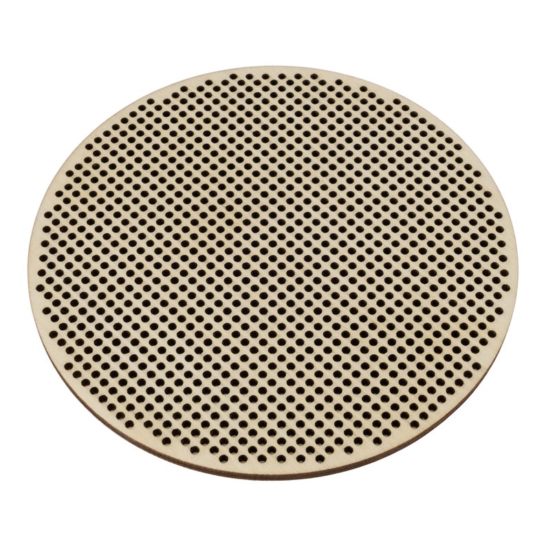 Cross stitch blanks bases 100mm/4 wooden circle Etsy