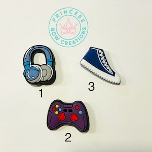 Gamer charms, sneaker charms, croc charms