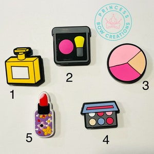 Makeup croc charms , croc charm, shoe charms