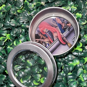 Magnetic Stash Tin with Lid