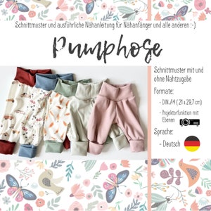 Bloomers I Sewing pattern and instructions I Digital product I Suitable for all sewing beginners