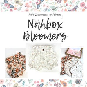 DIY sewing box Bloomers by Inki - Handmade I Sewing pattern and sewing instructions I Everything you need fabrics, sewing patterns and instructions