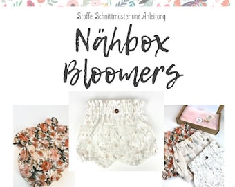 DIY sewing box Bloomers by Inki - Handmade I Sewing pattern and sewing instructions I Everything you need fabrics, sewing patterns and instructions