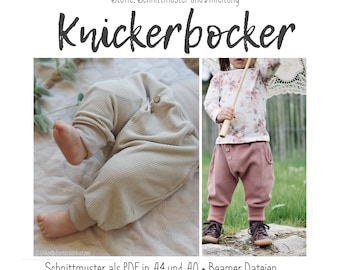 KNICKERBOCKER I Sewing pattern and instructions I Digital product I Perfect companion for adventurous and style-conscious children