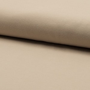 Cotton jersey sand - jersey - STANDARD 100 by OEKO-TEX®