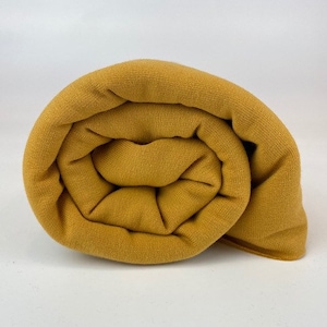 Last piece - French Terry Ochre - STANDARD 100 by OEKO-TEX®