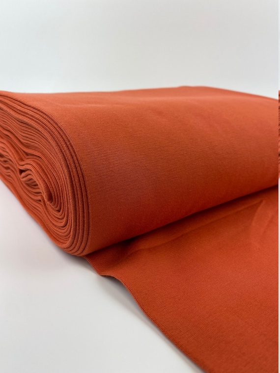 Premium Bündchen aus  Baumwolle und Elastan - STANDARD 100 by OEKO-TEX® - Kupfer