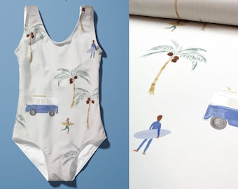 Let's go surfing - Premium Eco Flex UPF 50+ - The perfect fabric for sports and swimwear in Standard 100 by OEKO-TEX®