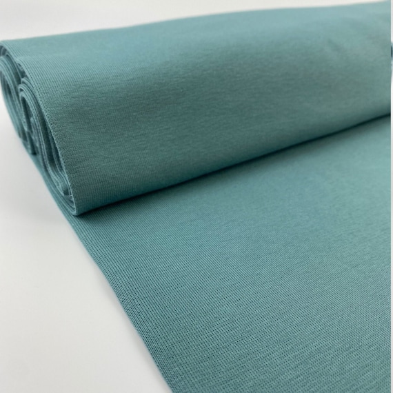 Premium Bündchen aus  Baumwolle und Elastan - STANDARD 100 by OEKO-TEX® - Smaragd