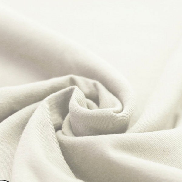 Jersey di cotone Ecru - Jersey - STANDARD 100 by OEKO-TEX®