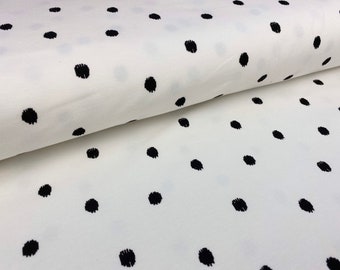 Baumwolljersey Dots - Jersey -  Ökotex 100