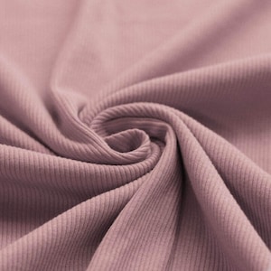 Uni Rib Jersey - Altrosa - STANDARD 100 by OEKO-TEX®