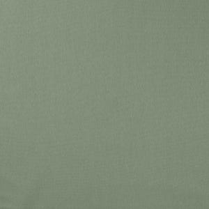 May include: A solid sage green fabric with a visible, fine-grained woven texture. The material displays a consistent, matte finish across the entire surface, showcasing a dense and uniform weave pattern characteristic of a standard textile material.