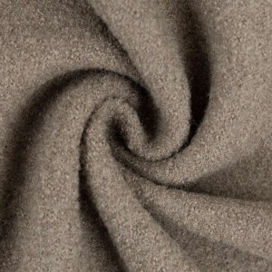 SWAFING High-quality wool felt 100% virgin wool - Taupe - Mulesing-free, robust and without polyester- Mulesing-free