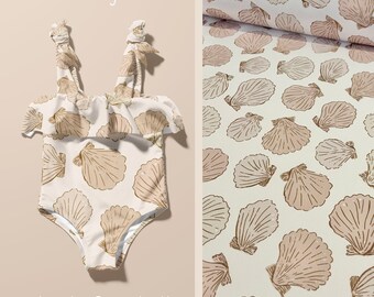 Little Seashell - Premium Eco Flex UPF 50+ - The perfect fabric for sportswear and swimwear in Standard 100 by OEKO-TEX®