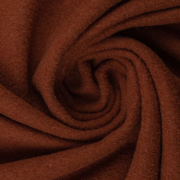 SWAFING High-quality wool felt 100% virgin wool - rust - mulesing-free, robust and without polyester - mulesing-free