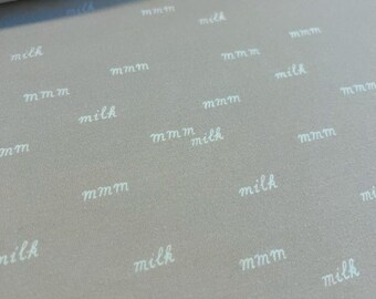 Milk - High-quality jersey made of cotton and elastane - Oeko-Tex Standard 100 by OEKO-TEX®
