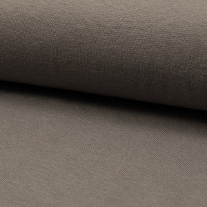 Premium cuffs made of cotton and elastane - STANDARD 100 by OEKO-TEX® - Taupe image 1