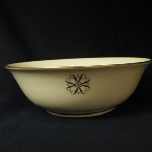 Lenox hand-painted 24 karat gold bowl for Avon&#39;s presidents Club 1980