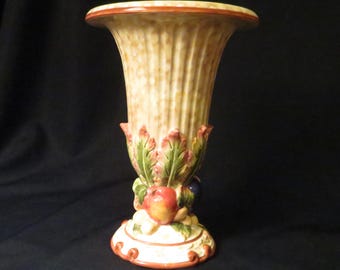 Fitz and Floyd Venetian medium vase