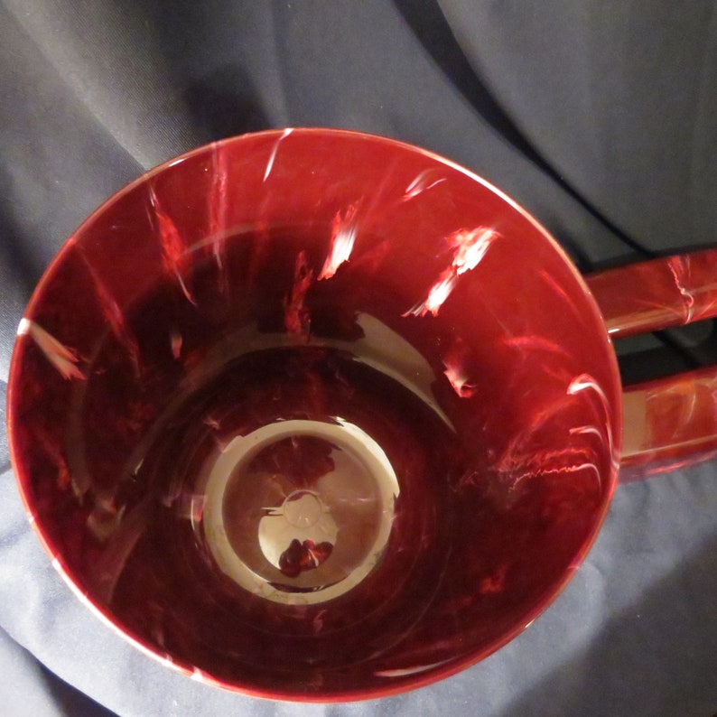 Purple Plastic Waste Basket and Matching Tissue Box With Marbleized Design Etsy