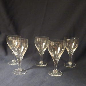 Set mit 5 Likör-, Cordial- oder Aperitifgläsern
