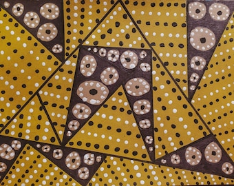 Yayoi Kusama-Inspired Cardstock Art Print
