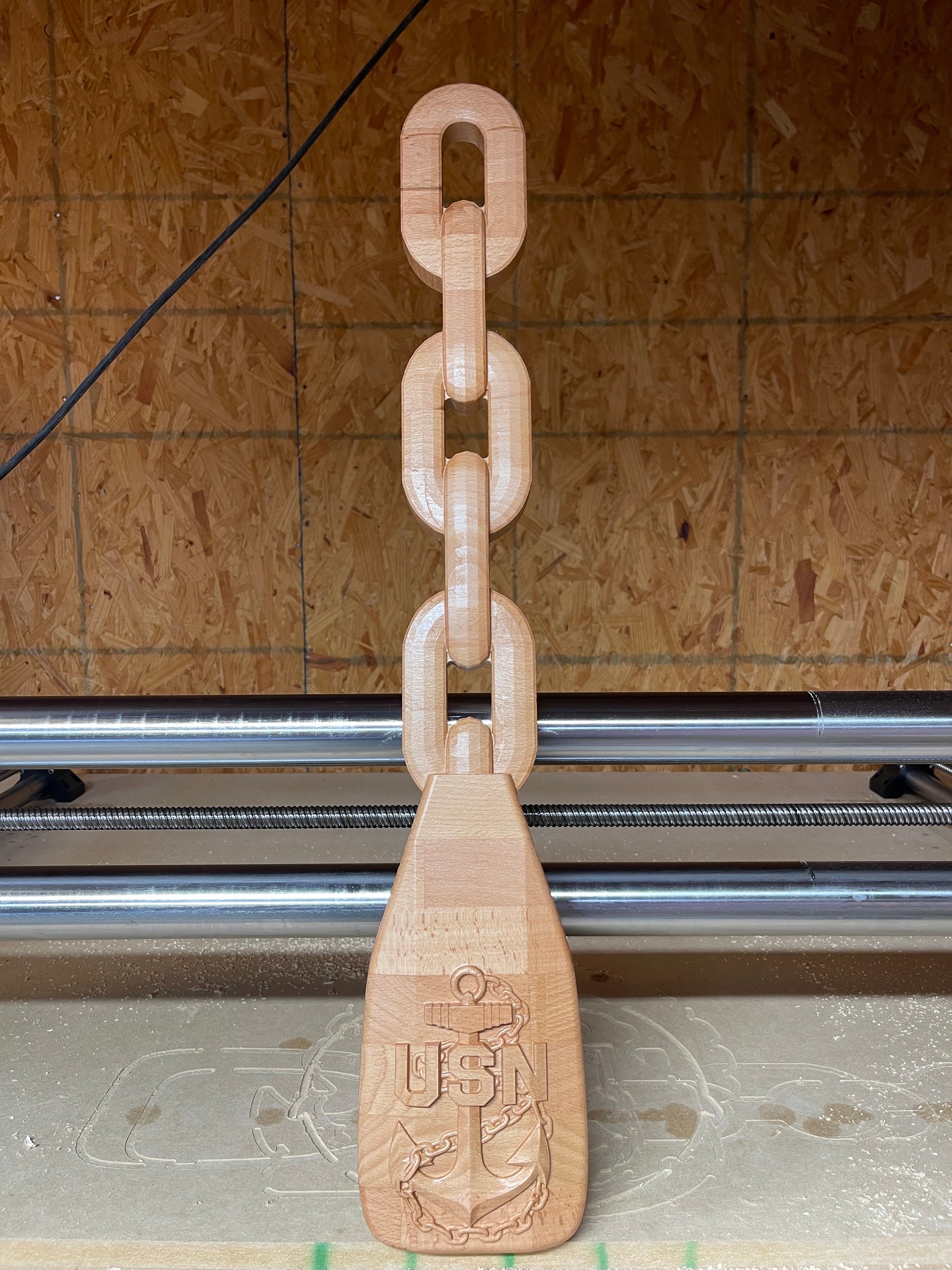 Navy Chief Paddle Etsy