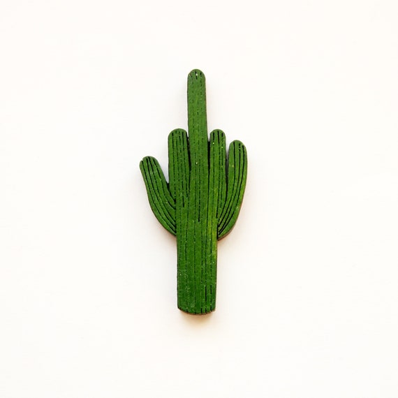 Cactus brooch deals