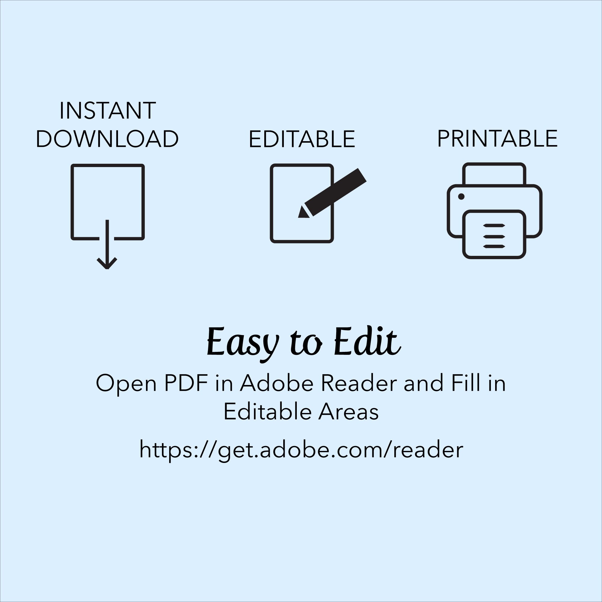 Daily To Do List Editable Printable Pdf Instant Download Etsy