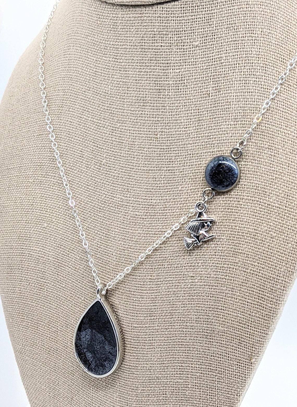Silver witch necklace Clearance