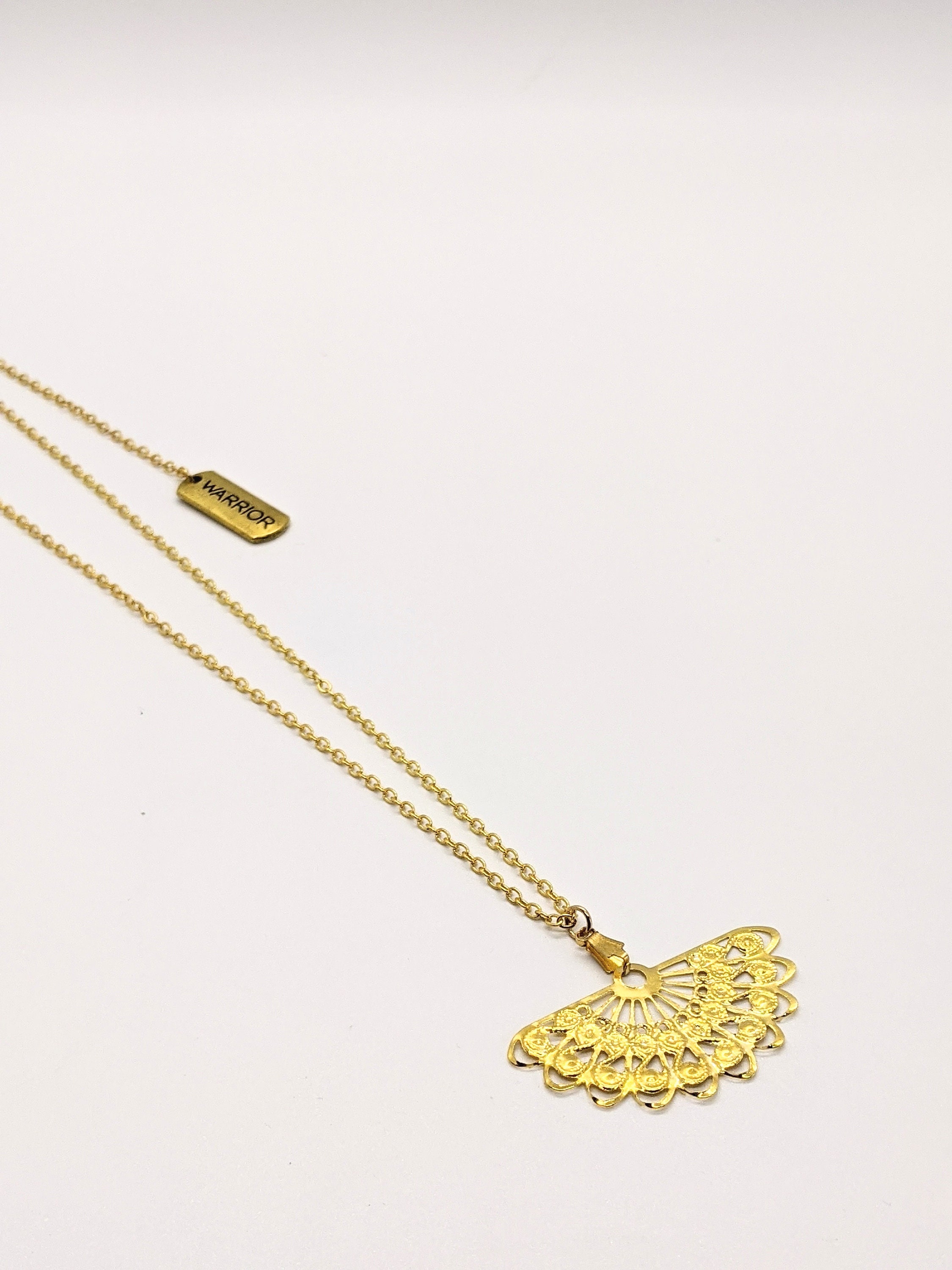 RBG Inspired Warrior Necklace Set in 
