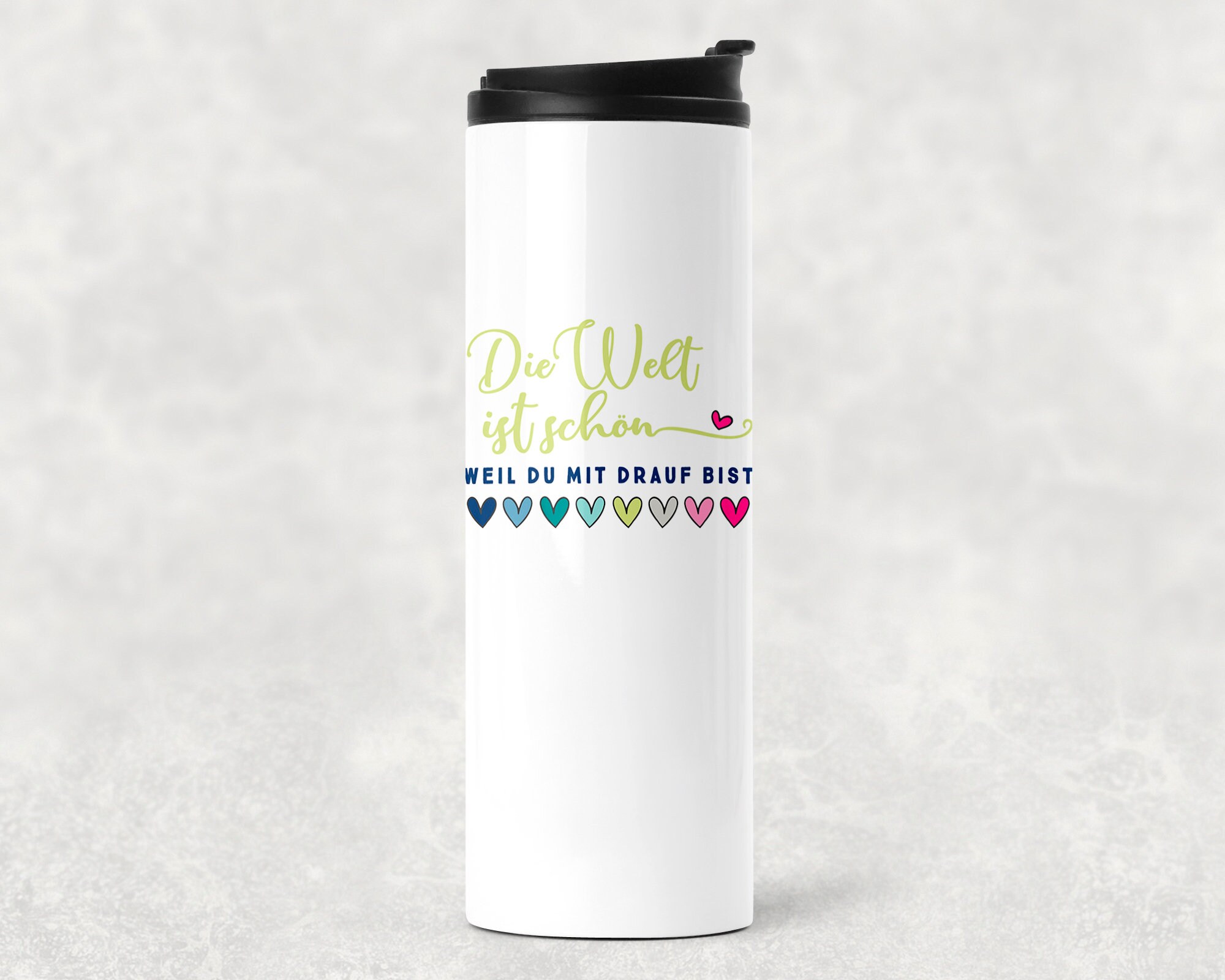 Coffee to goBecher mit Spruch 350 ml. EdelstahlThermobecher Etsy