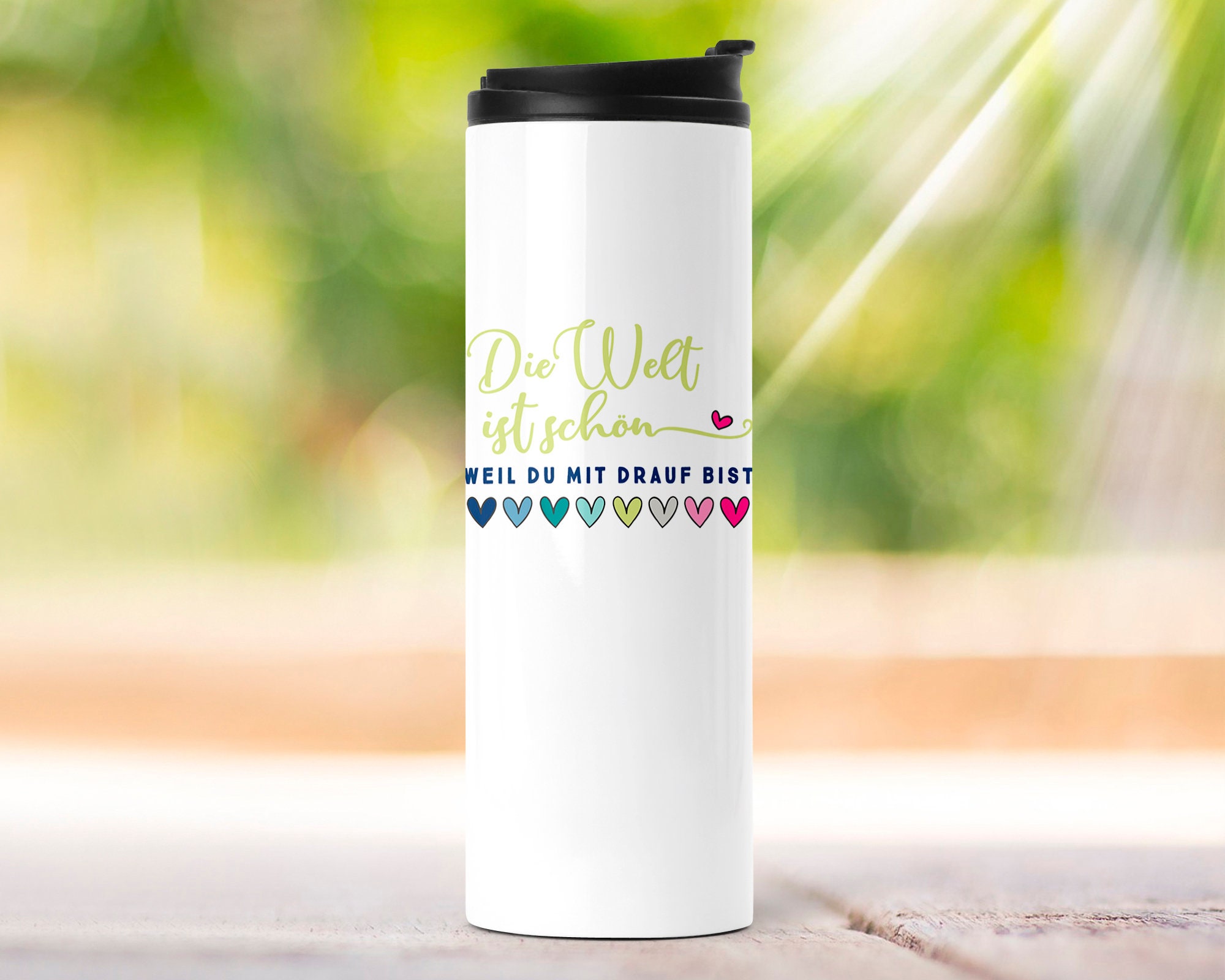 Coffee to goBecher mit Spruch 350 ml. EdelstahlThermobecher Etsy