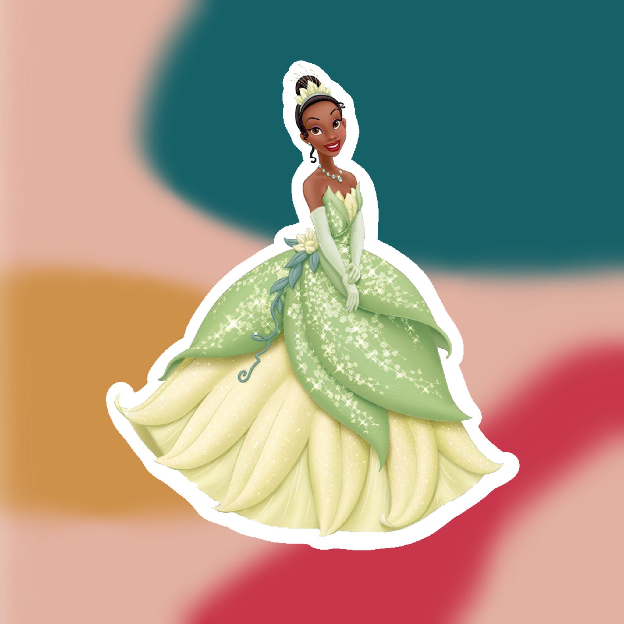 Princess tiana stickers Etsy