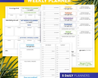 ADHD Weekly Planner