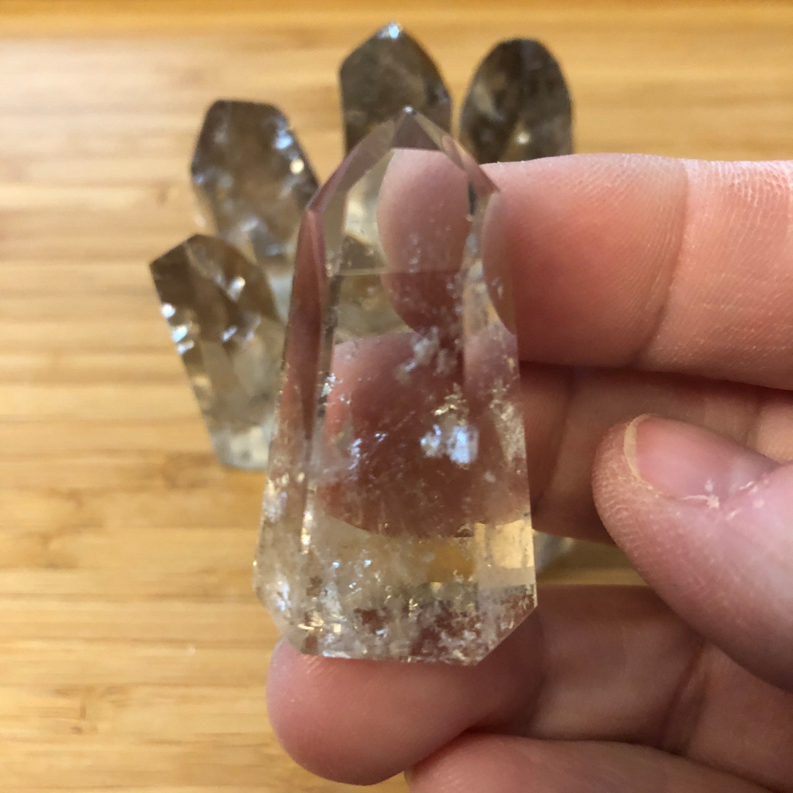 Smoky Quartz Crystal Polished Point Zodiac Taurus Etsy