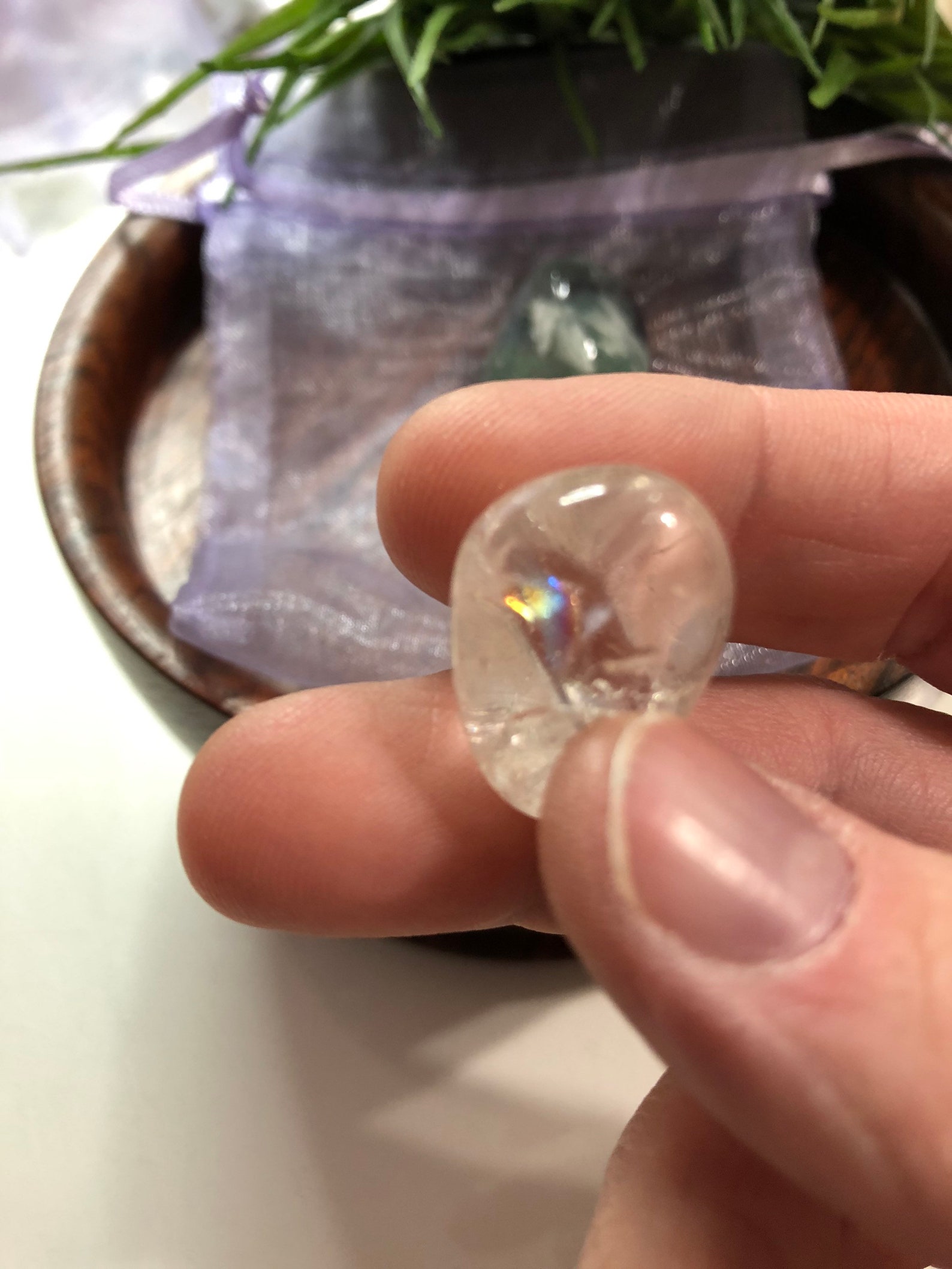 Rainbow Crystals Set of 3 Etsy