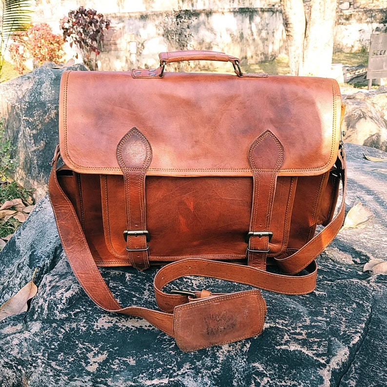 personalised laptop bag men's