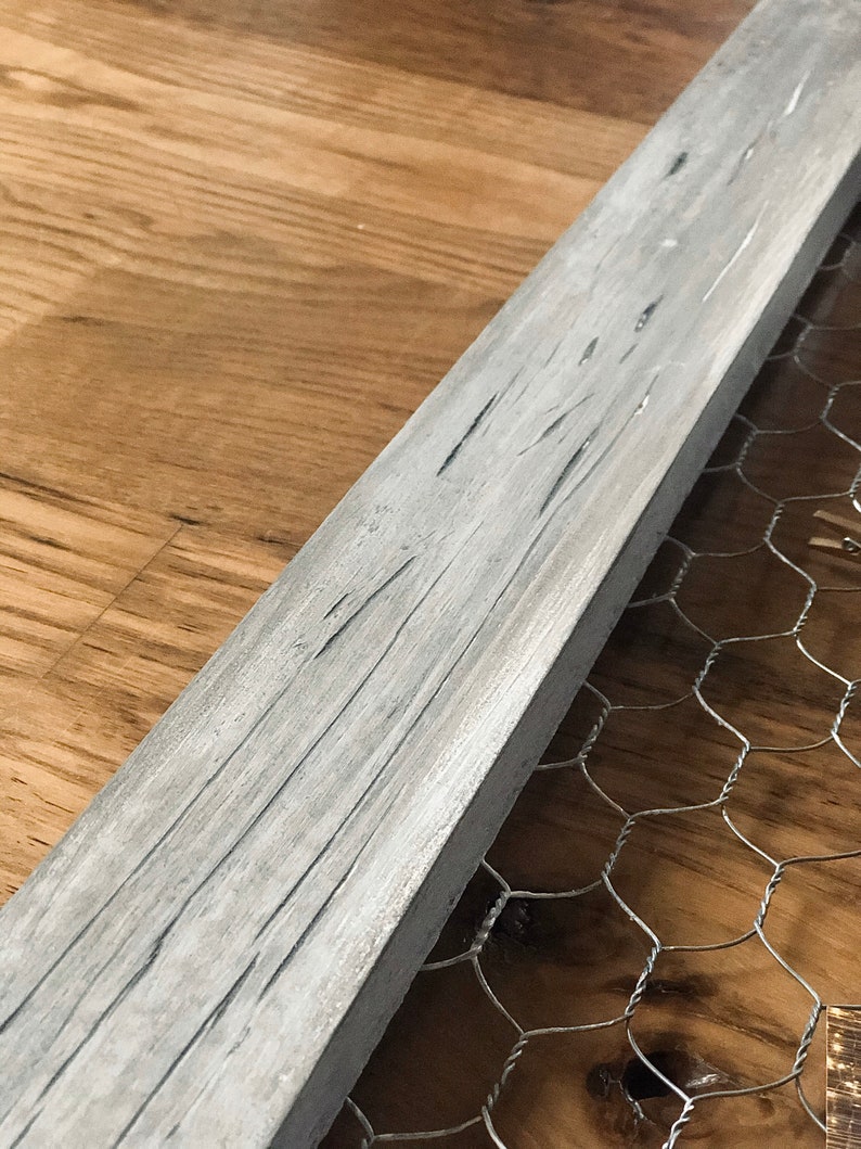 Rustic Chicken Wire Wall Decoration Etsy