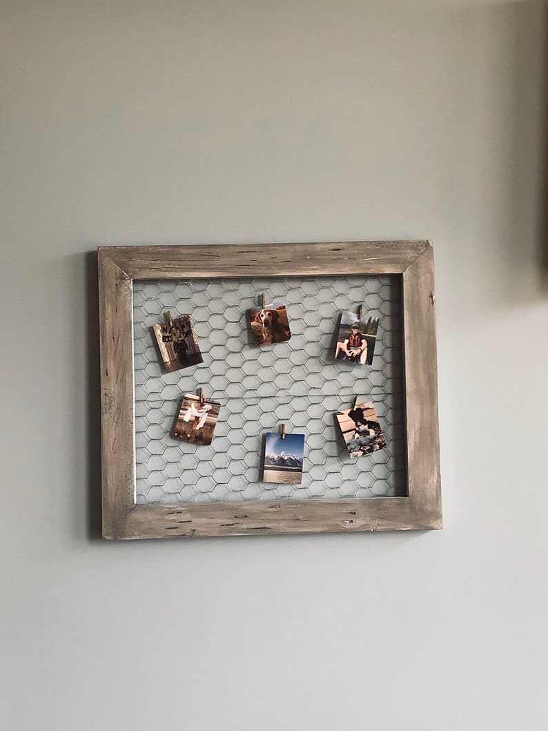 Rustic Chicken Wire Wall Decoration Etsy