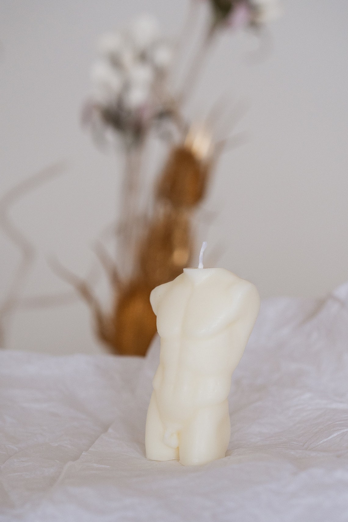 Hermes Candle Body Candle Goddest candle Female Figure Etsy