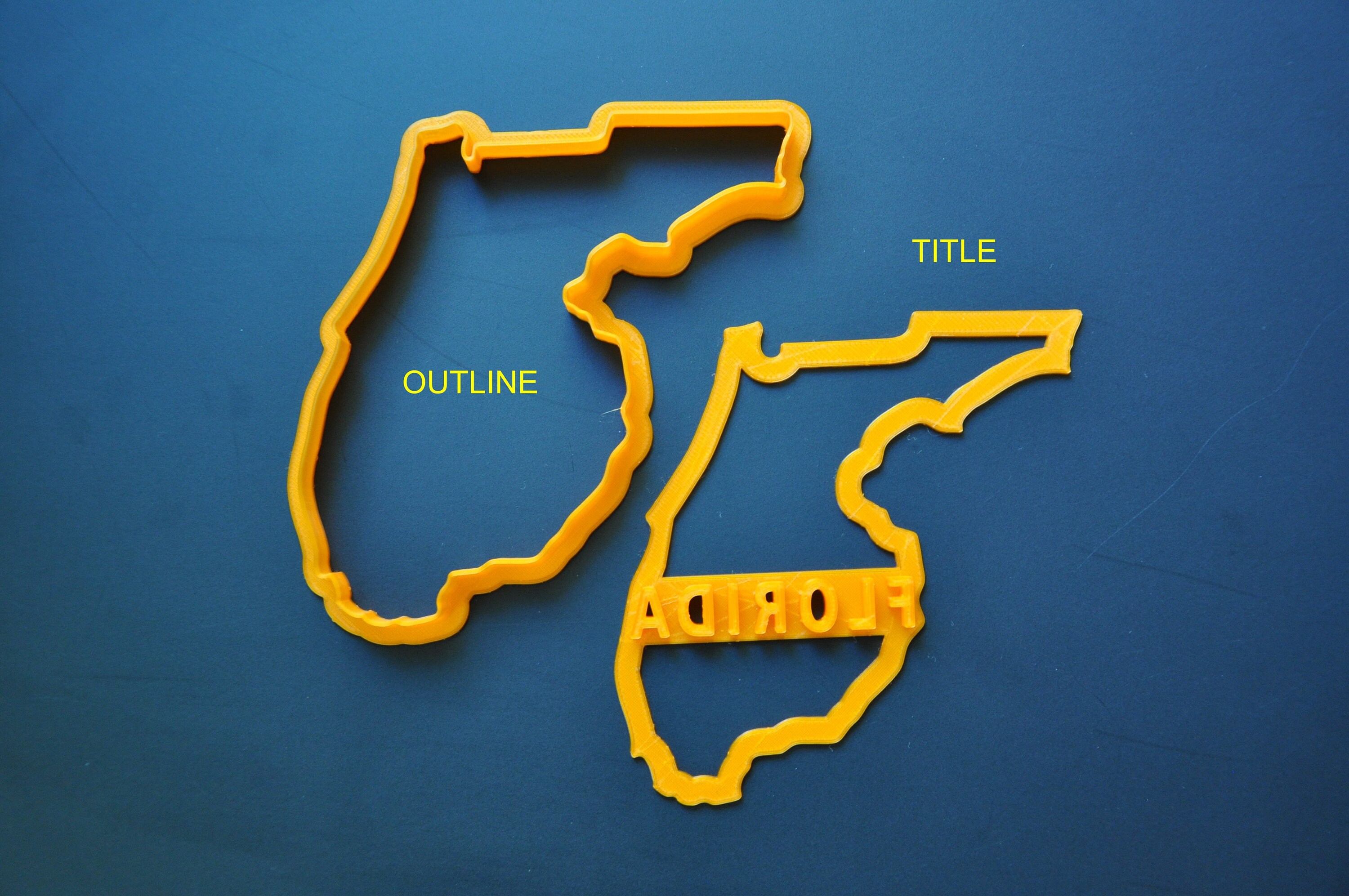 State of Florida Cookie Cutter Etsy