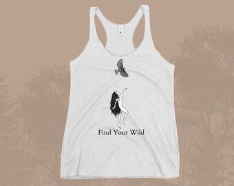 Femme Sauvage Find Your Wild Hawk Women’s Tank Top