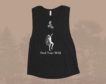 Hawk Find Your Wild Women’s Muscle Tank Top