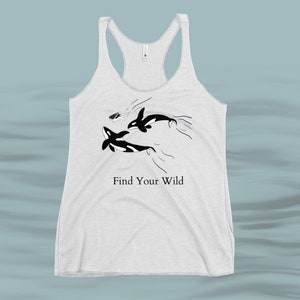 Femme Sauvage Find Your Wild Orca Tank Top