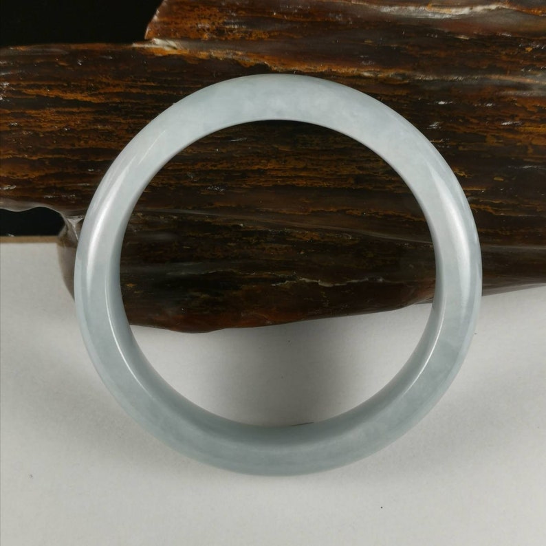 51.1mm Natural Untreated Type A Burmese Jadeite Bangle