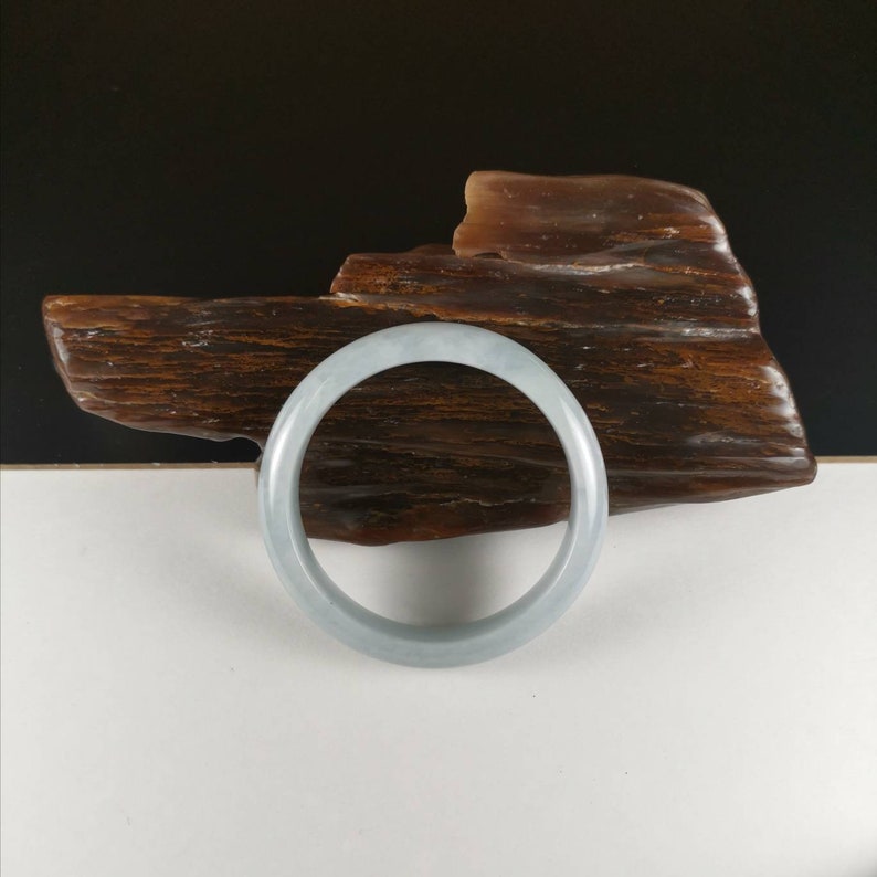 51.1mm Natural Untreated Type A Burmese Jadeite Bangle